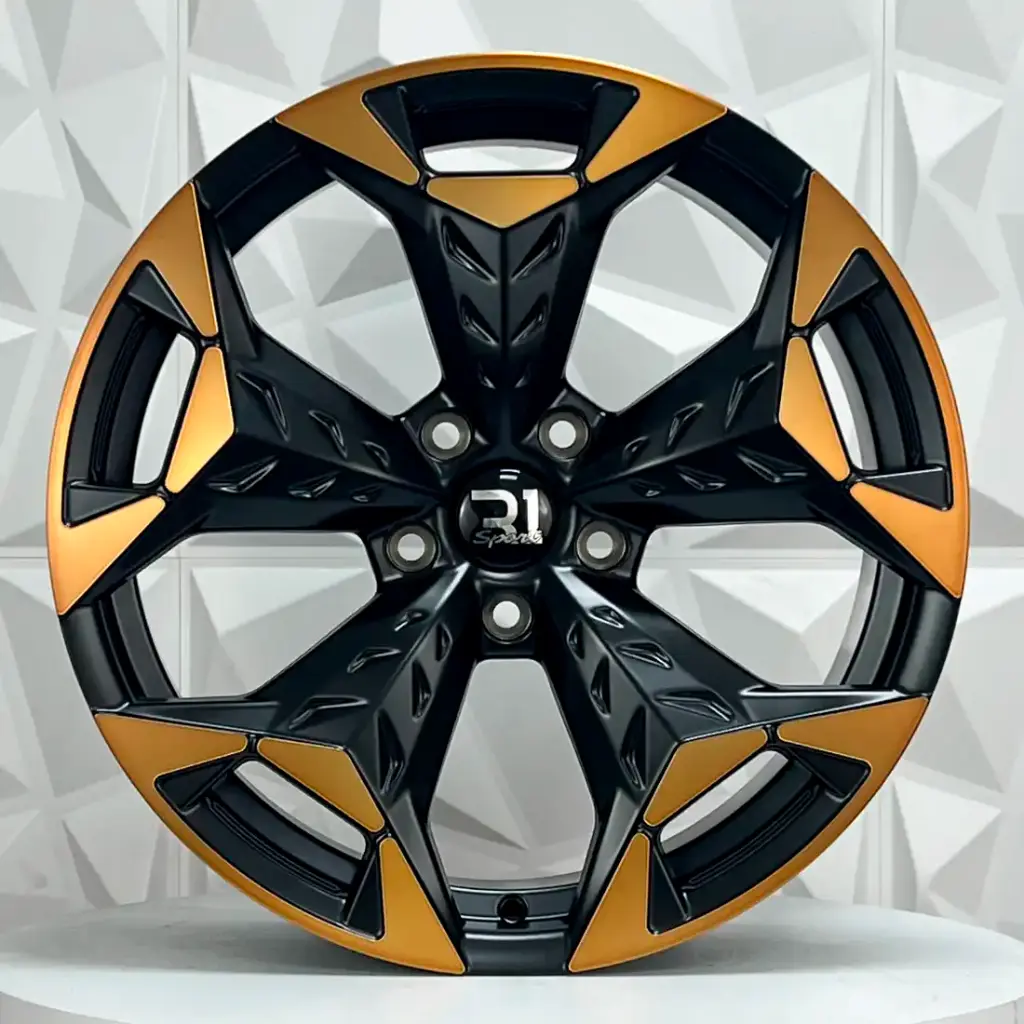 RIN 19X8.5 5-112 R1 SPORT CPR20-FF SATIN BLACK MF+COPPER ET38 CB57.1