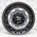 "RIN 16X8 6-139.7 R1 SPORT RGW 68142I MATTE GRAY+BLACK LIP POLISH ET0 CB110" 