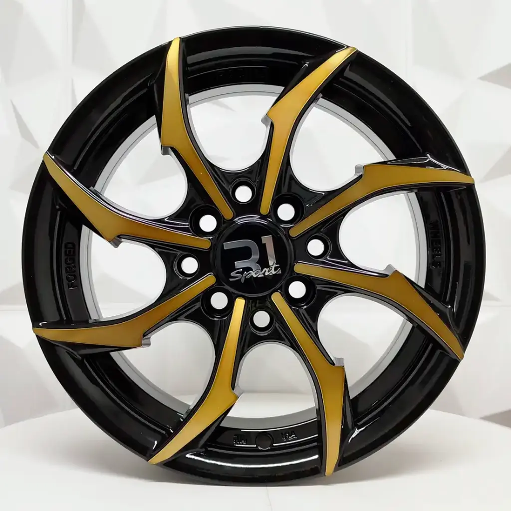 RIN 13X5.5 4-100/114.3 R1 SPORT RGW6018L BLACK MACHINE FACE+BRONZE ET38 CB73.1