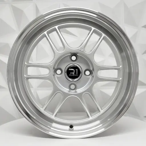[171561] RIN 17X7.5 4-100 R1 SPORT DX603 SILVER MACHINE LIP ET35 CB73.1